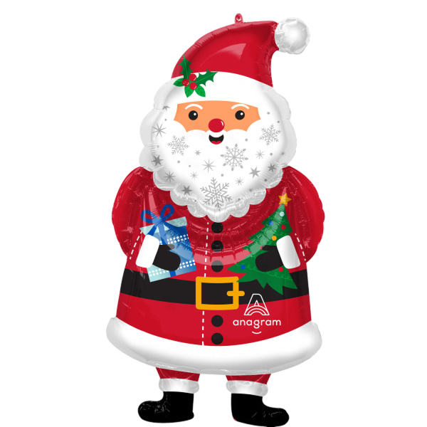 Supershape Snowy Santa
